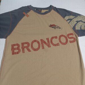 No Huddle Men's Denver Broncos NFL Short Sleeve T Shirt M